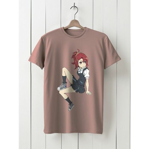 фото Футболка твоя футболка!, размер xxl, розовый