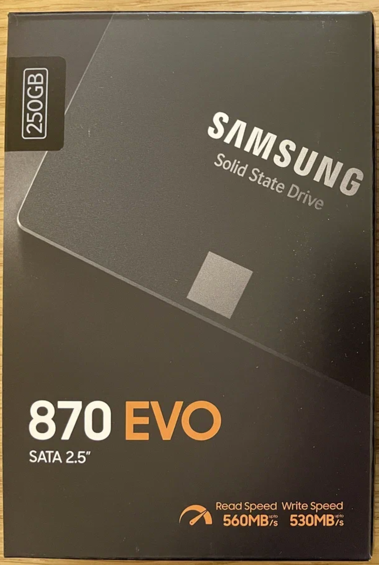 Твердотельный накопитель (SSD) Samsung 250Gb 870 EVO 2.5" SATA3 (MZ-77E250BW) - фотография № 20