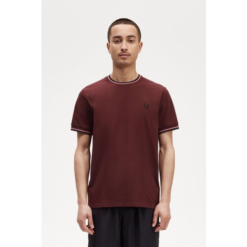 фото Футболка fred perry, размер s, бордовый