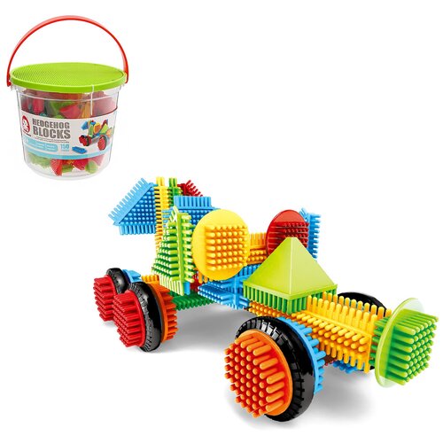 Конструктор игольчатый BRISTLES Машина, 150 деталей