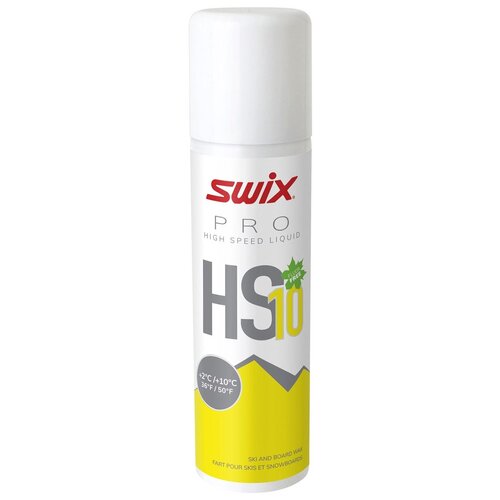 Мазь скольжения, мазь Swix HS10, yellow, 125 мл мазь скольжения hwk liquo skiwax черный 100 мл 1 шт