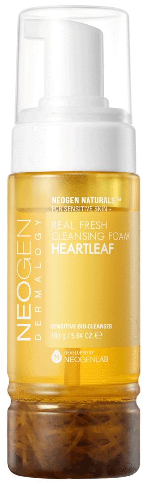 Успокаивающая кислородная пенка с хауттюйней NEOGEN REAL FRESH FOAM CLEANSER HEARTLEAF 160 G