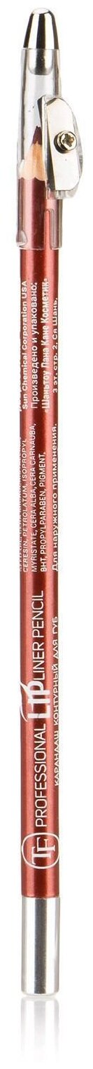 TF Cosmetics карандаш для губ с точилкой Professional Lipliner, 13 mocha 2