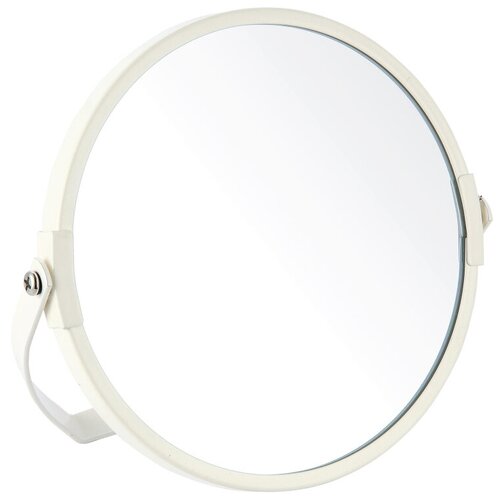 Зеркало косметическое настольное двустороннее (1/Х2) диаметр 15см M-1602P зеркало косметическое m 1602p двустороннее 1 х2 диаметр 15 см окраш металл стекло