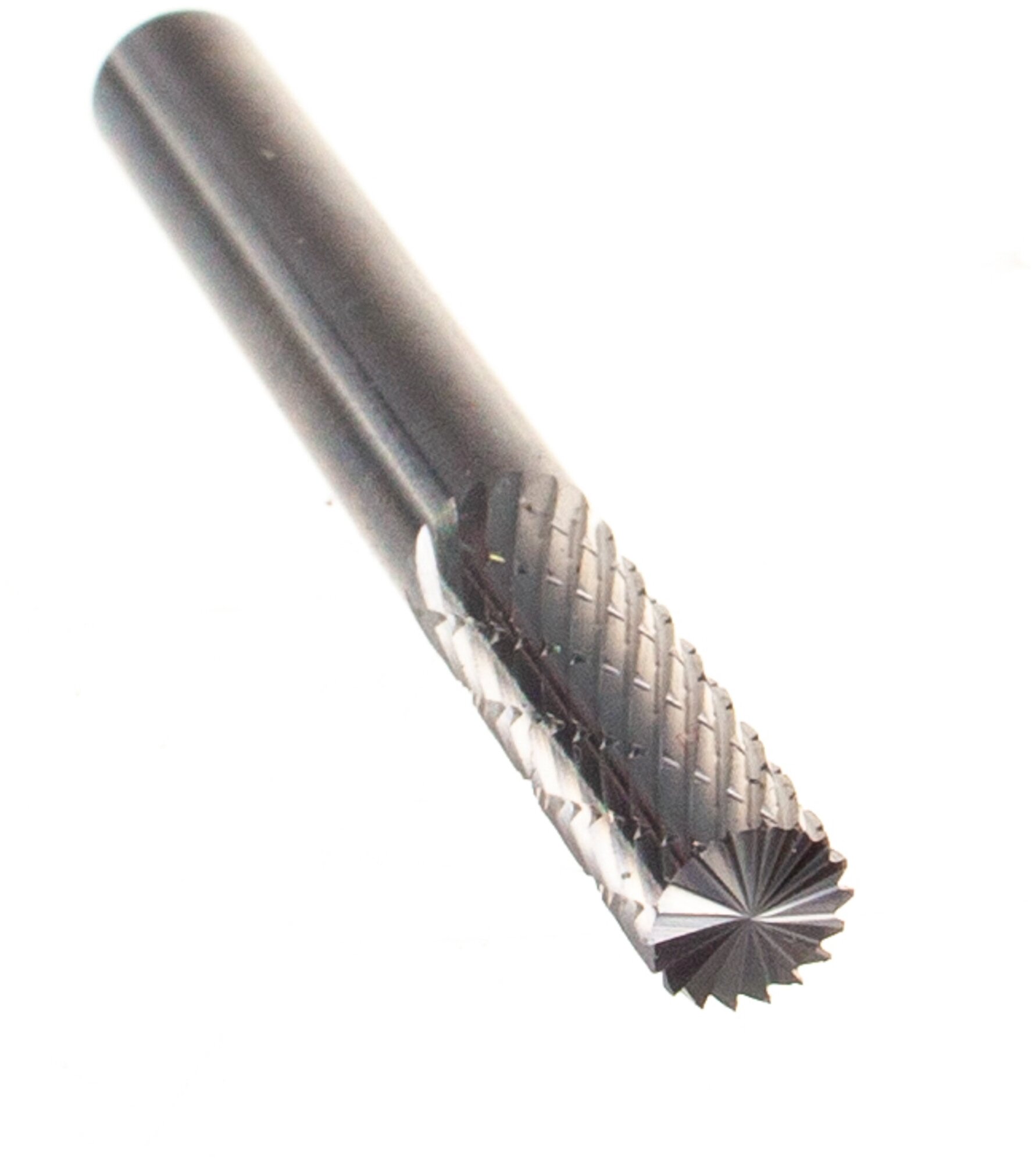 Бор-фреза по металлу D.BOR форма В цилиндр с торцовыми зубьями 6,0*18,0/50,0 хв. 6 мм 9f-11060k02d