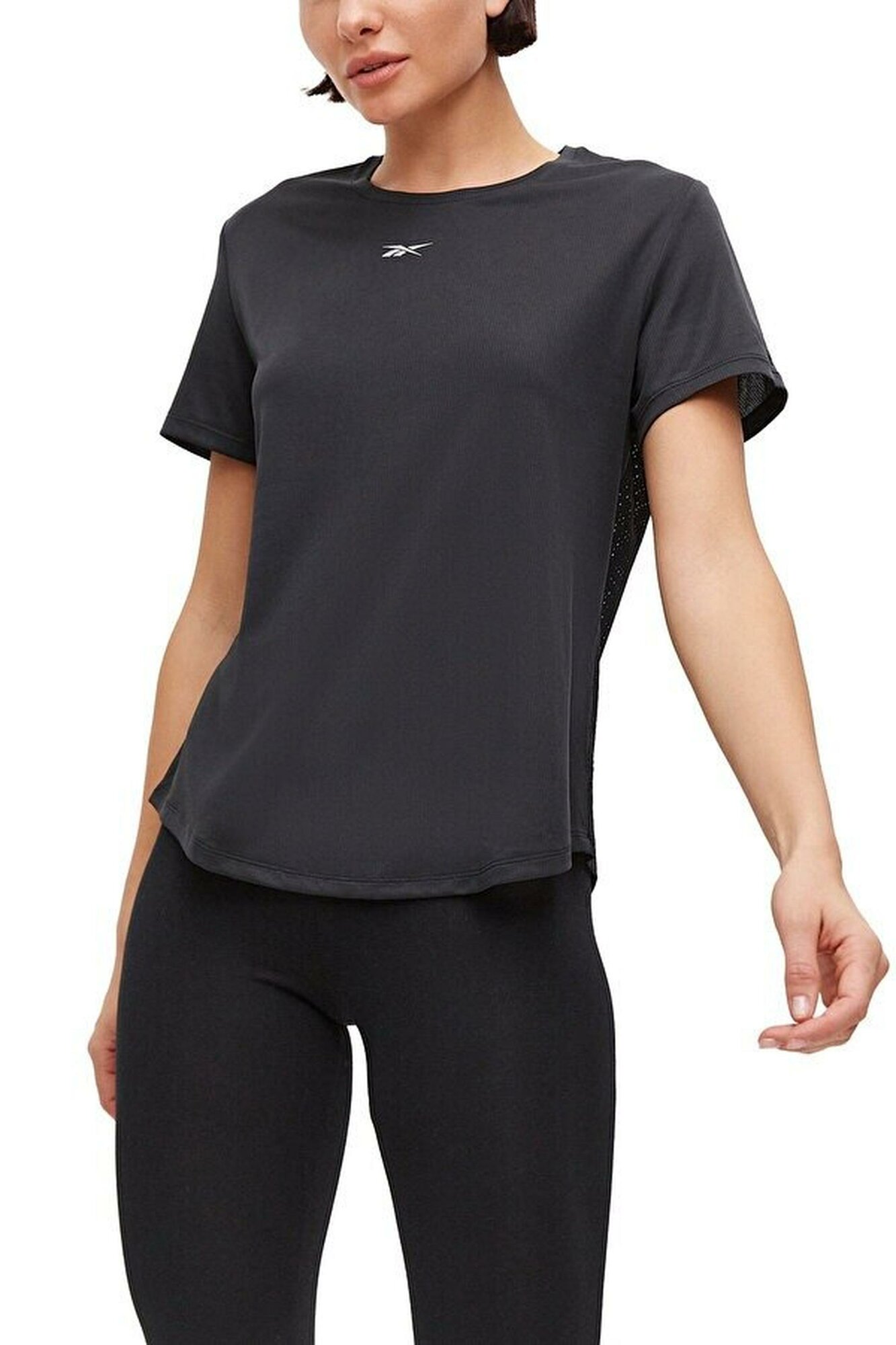 Футболка спортивная Reebok Run Speedwick, размер XS INT, чёрный