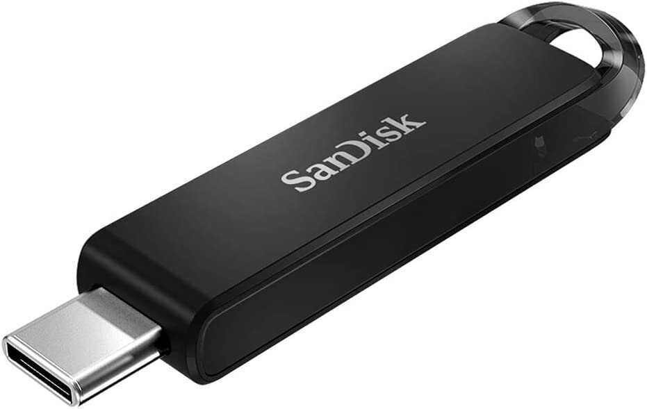 Флешка SanDisk Ultra USB Type-C (CZ460) 256 ГБ, 1 шт, черный