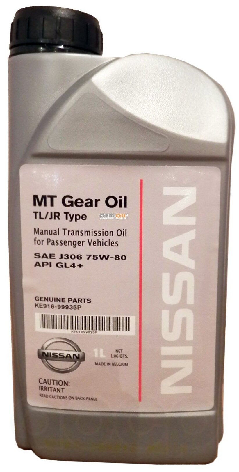 nissan ke916-99935r Масло трансмиссионное nissan mt gear oil type tl/jr 75w80 синтетическое 1 л ke916-99935r