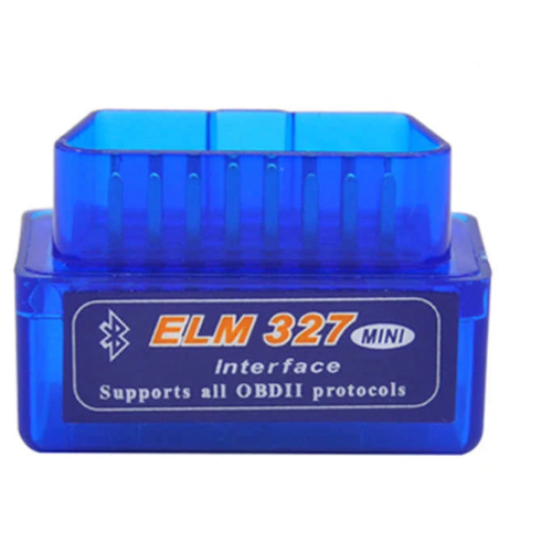 Авто диагностический адаптер автосканер Bluetooth ELM327 mini v1.5 чип Pic18f25k80 2 платы синий