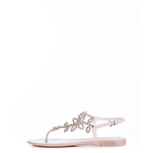 Сандалии с ассиметричным декором из страз Menghi RU 36.5-37 / EU 37 / 37