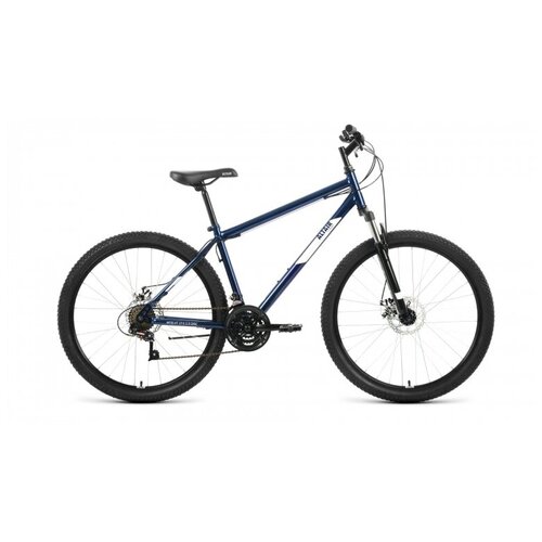 Велосипед 27.5 FORWARD ALTAIR MTB HT 2.0 (DISK) (21-ск.) 2022 (рама 19) темн/син/белый RBK22AL27149 велосипед altair mtb ht 24 2 0 d 24 6 ск рост 12 2022 темно серый голубой ibk22al24095