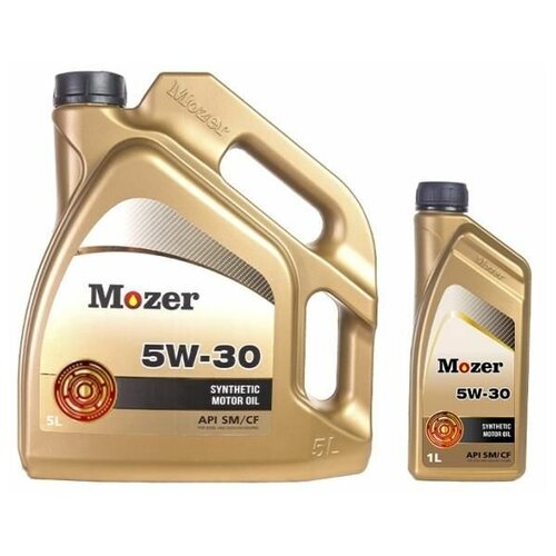Моторное масло MOZER 5W-30 SM/CF Синтетическое 1 л