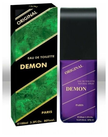 Delta parfum Туалетная вода мужская DEMON ORIGINAL демон