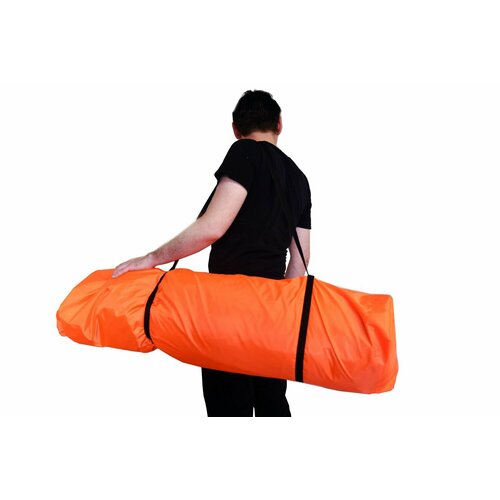 Чехол универсальный 180х40 см, оранжевый, для зимней палатки, ледобура, шатра, туристического стола, стула, кресла