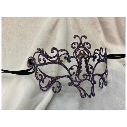 фото Венецианская маска сиреневая bocciolo (5992) giacometti