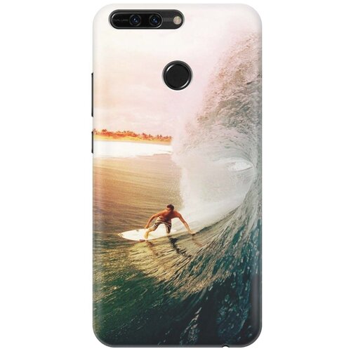 фото Силиконовый чехол на sony xperia l1 / сони иксперия л1 с принтом "серфер" gosso