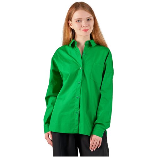 Рубашка женская ТАЮ oversize плотный хлопок