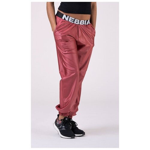 фото Брюки nebbia hero sports drop crotch, размер m, peach