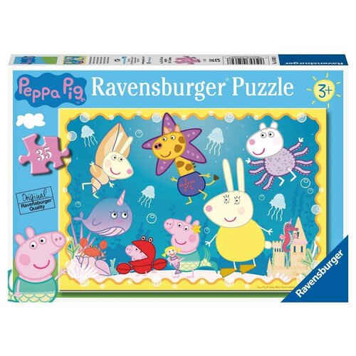 Пазл гигантский Свинка Пеппа (35 элементов) пазлы ravensburger мой первый пазл свинка пеппа