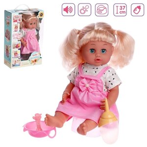 Фото Интерактивная кукла Милая малышка, Сима-ленд, 37 см, 7015867