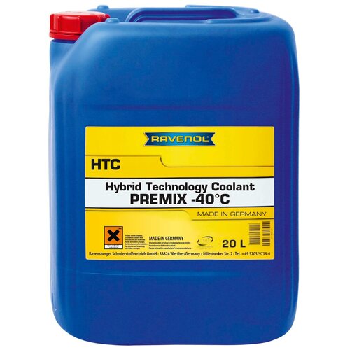 RAVENOL Антифриз RAVENOL HTC - PROTECT MB 325.0 PREMIX -40°C 4014835755710