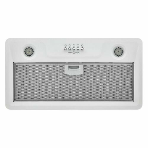 Встраиваемая вытяжка Krona Luisa 600 White PB управление кнопочное белый ка-00005259 1155000₽