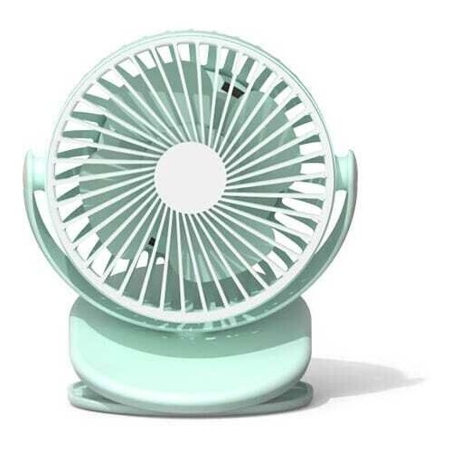 Вентилятор обрезанный на Beutyone обрезанный на столе ручная переноска светло-зеленый 461900₽