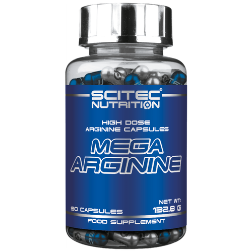 Аминокислотный комплекс Scitec Nutrition Mega Arginine, нейтральный, 90 шт. scitec nutrition mega hmb 90 капс