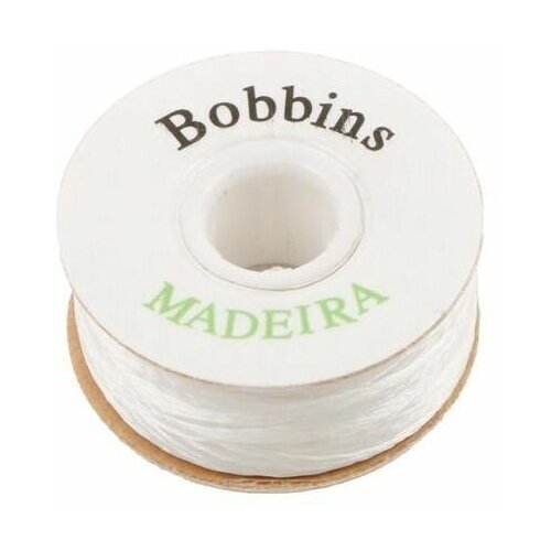 Нить в шпулях Bobbins №150, 125м черные Madeira арт. 308SCH