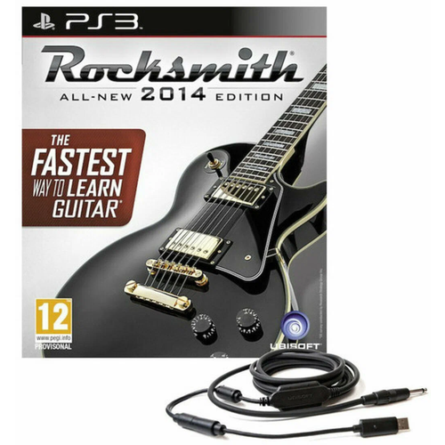 Игра Rocksmith 2014 с кабелем Remastered для PlayStation 3 самоучитель игры на электрогитаре аудиокурс