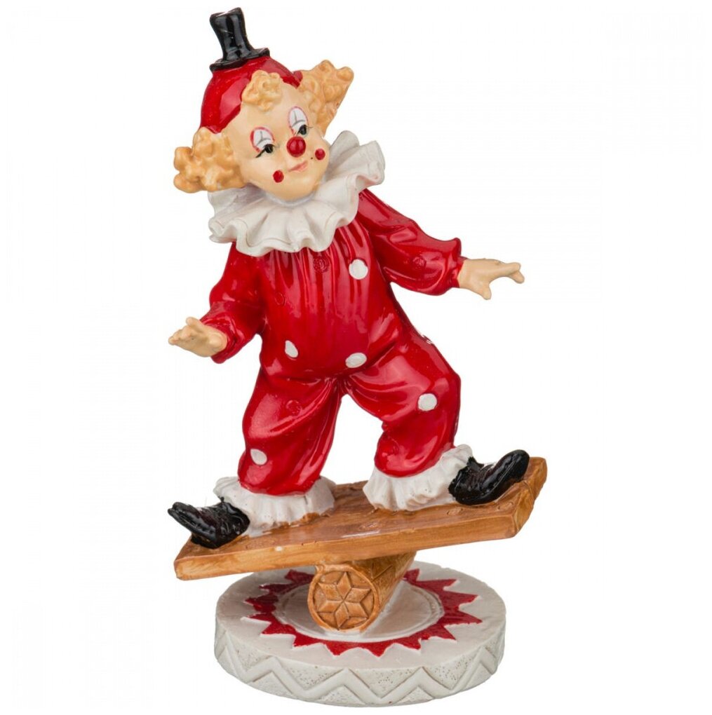 фото Фигурка Lefard Коллекция "Буффонада" Клоун 6х7х13 см (162-303)