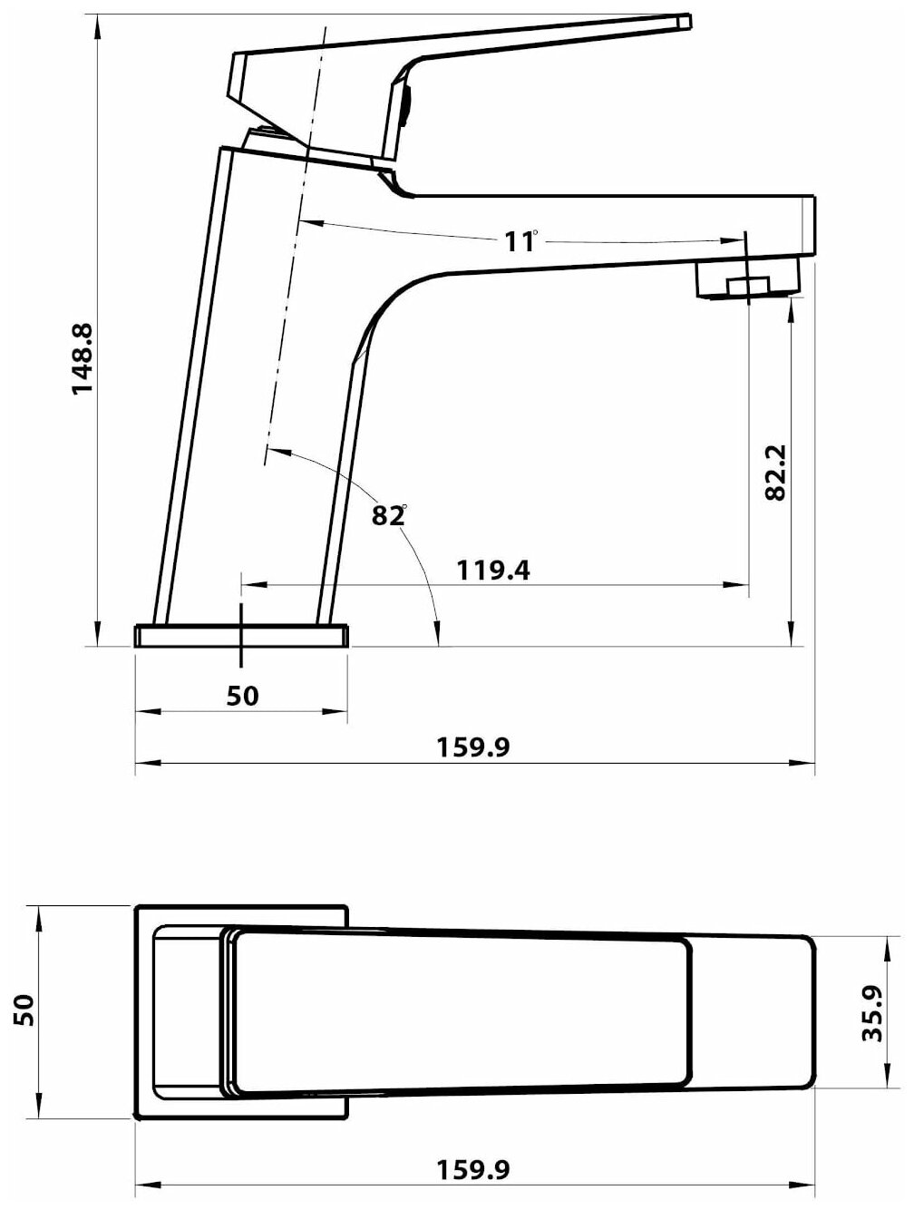 Смывная клавиша Grohe - фото №7