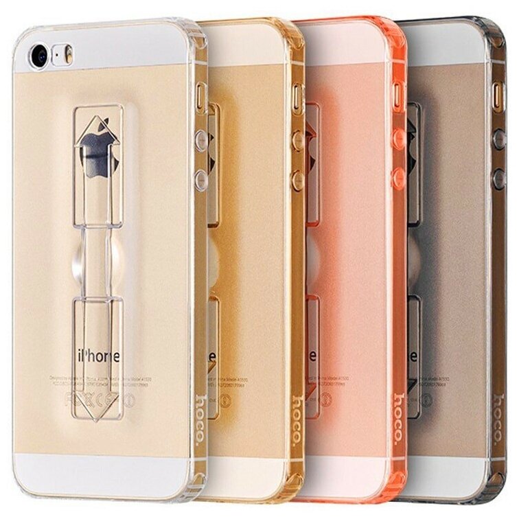 Чехол-накладка для iPhone 7/8 (4.7) HOCO FINGER HOLDER TPU черная