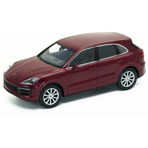 Масштабная модель машины 1:32 Porsche Cayenne Turbo, 39895 машинка автоград porsche cayenne turbo 5095773 3098628 1 32 12 см красный