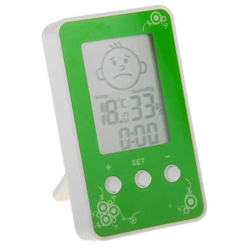 Термометр Luazon LTR-12 электронный указатель влажности часы 65600₽