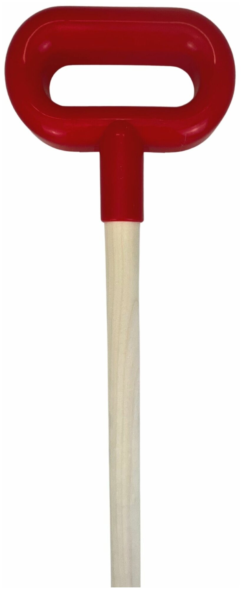 Лопата детская набор из 3 штук деревянный черенок с ручкой, для песка и снега 67,5 см - фотография № 11