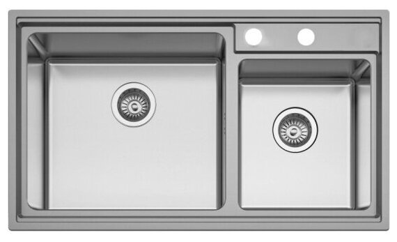 Кухонная мойка Seaman Eco Roma SMR-8650B, вентиль-автомат