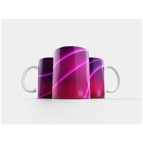 фото Кружка "шаблон, фиолетовый, дизайн" 320 мл lotsprints