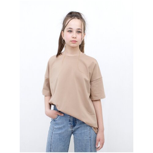 фото Impresa / базовая футболка oversize для подростка / для девочки / для мальчика
