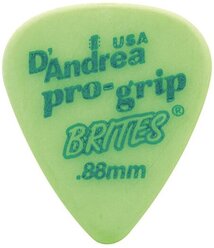 RPGB351.88MH ProGrip Brites Медиаторы, дерлин, 72шт, 0.88мм, D'Andrea