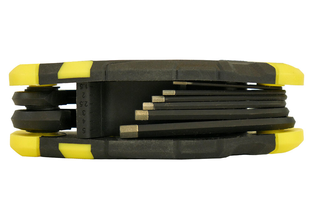 Набор шестигранных ключей, 1, 5-8 мм, 8 шт, S2, складные, Hanskonner
