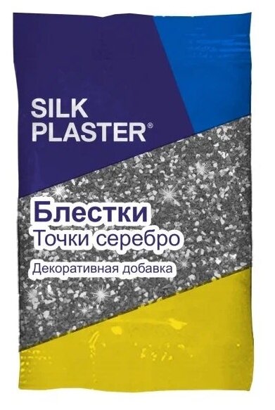 Добавки для жидких обоев Silk Plaster Блестки Точки