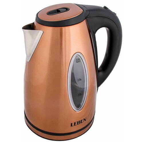 LEBEN Чайник электрический 20л 2200Вт скрытый нагр элемент автооткл нерж сталь бронза 246900₽