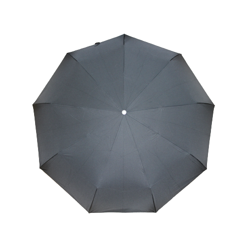 Зонт мужской POPULAR черный автомат 9 спиц купол 115 ручка крюк черный  