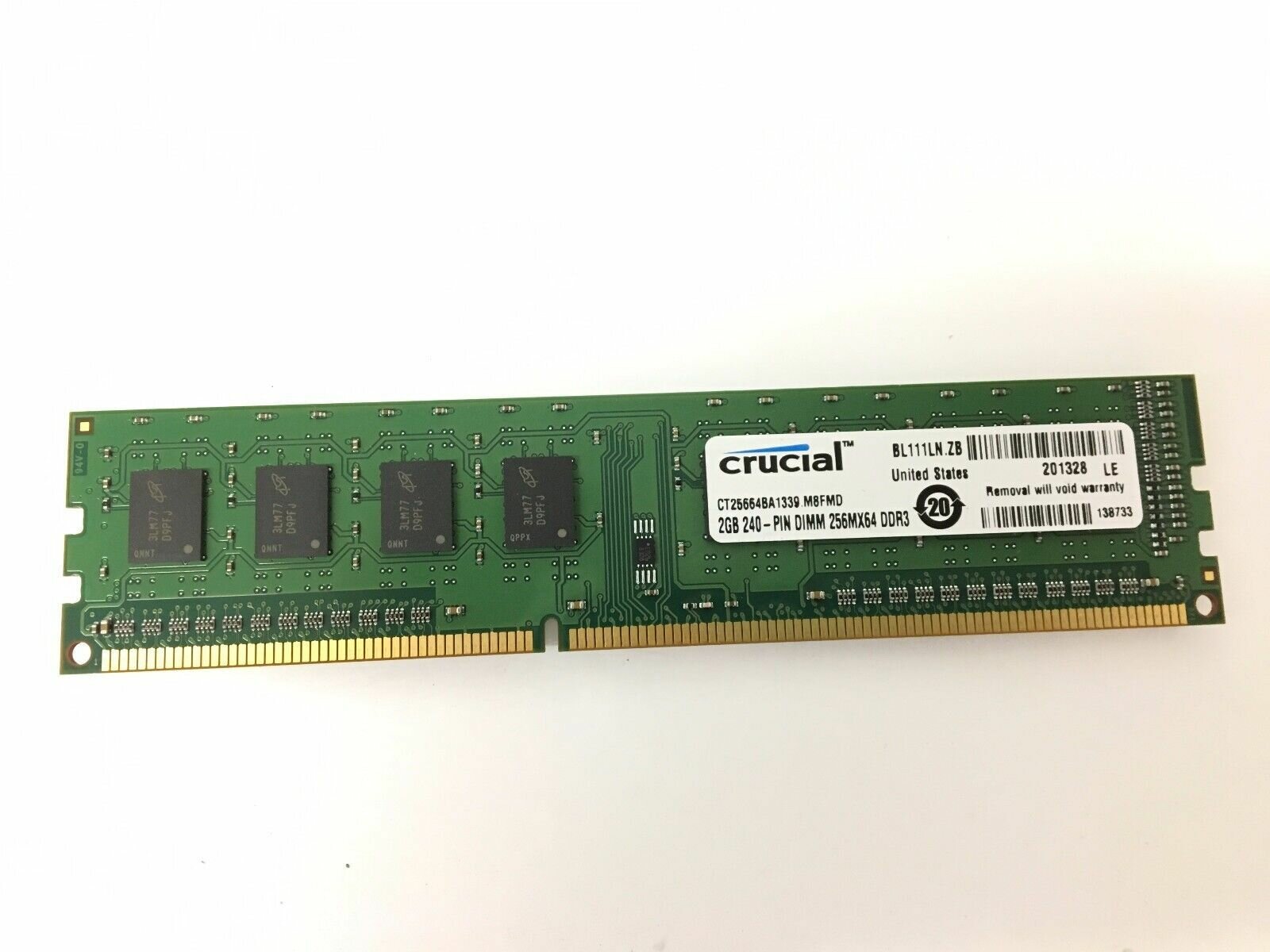 Оперативная память Crucial CT25664BA1339 2 ГБ