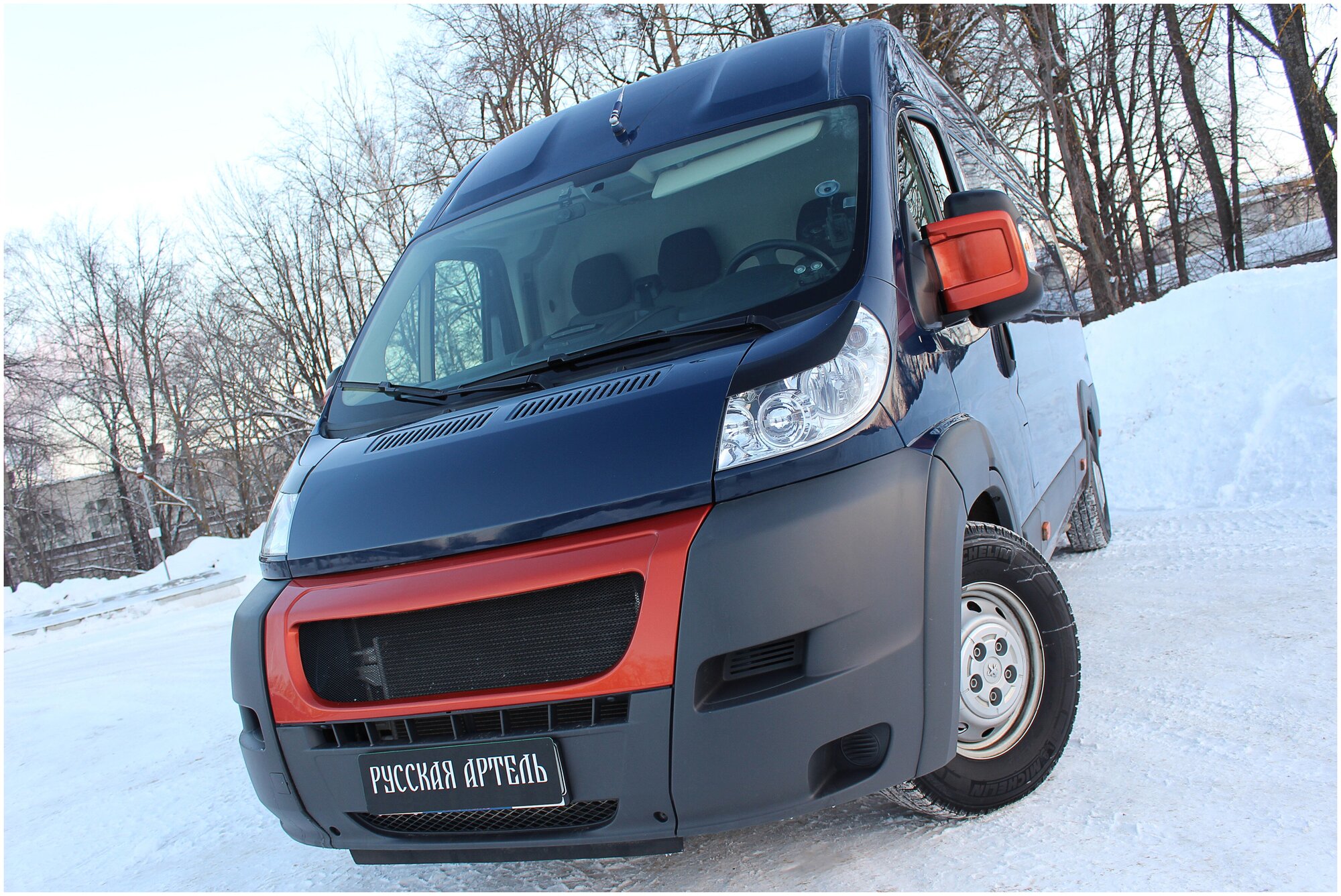 Накладки на передние фары (реснички) Citroen Jumper 2006-2013 Fiat Ducato 2012-2013 Peugeot Boxer 2006-2013