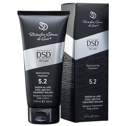 DSD Dixidox de Luxe steel and silk treatment balsam № 5.2 - Восстанавливающий бальзам Сталь и шелк Диксидокс Де Люкс 200 мл