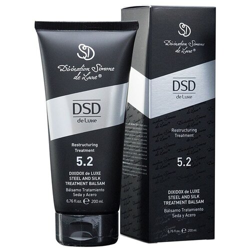 DSD de LUXE 5.2. восстанавливающий бальзам Сталь и шелк STEEL AND SILK TREATMENT BALSAM, 200 мл