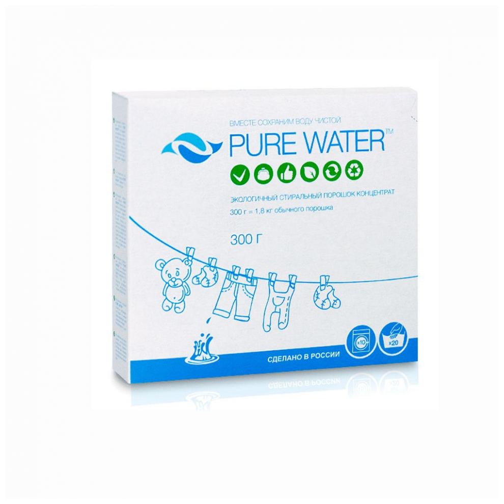 Стиральный порошок Pure Water для детского белья 800г - фото №6