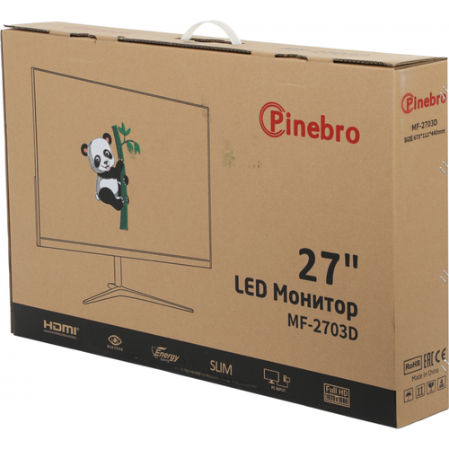 Монитор Pinebro 27" MF-2703D черный IPS LED